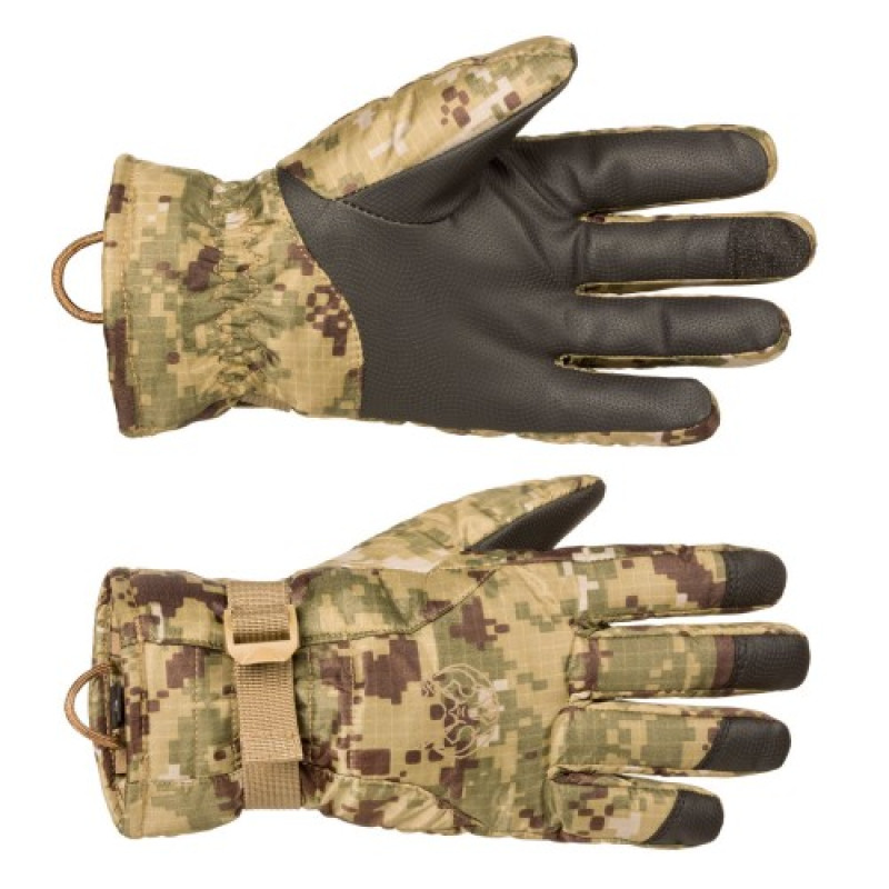 Перчатки полевые зимние N3B ECW Field Gloves АКЦИЯ, SOCOM camo