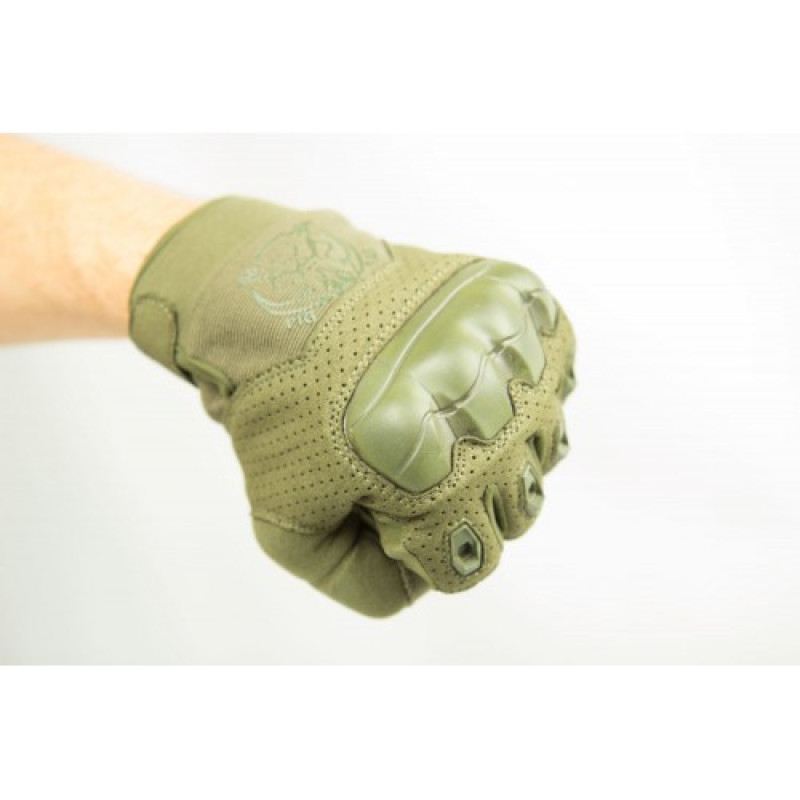 Перчатки стрелковые FKG (Fast knuckles gloves), Olive Green