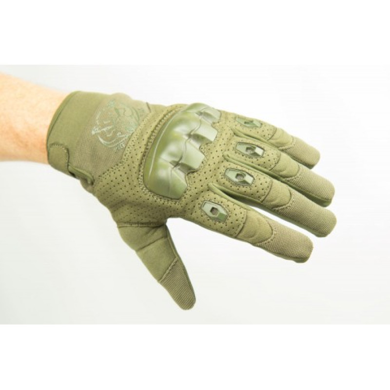 Перчатки стрелковые FKG (Fast knuckles gloves), Olive Green
