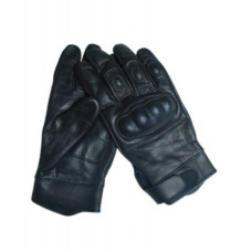 Перчатки тактические Gripper (кожа), Black