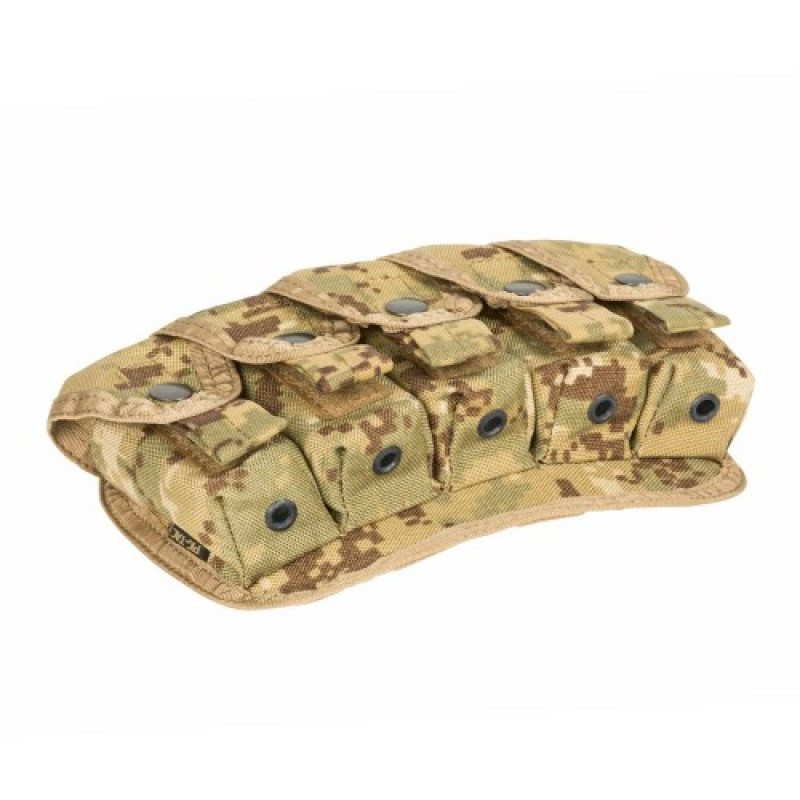 Підсумок для гранат ВІГ MOLLE SGLP-5 (Soviet Granade Laucher Pouch-5 pcs), АКЦІЯ, SOCOM camo