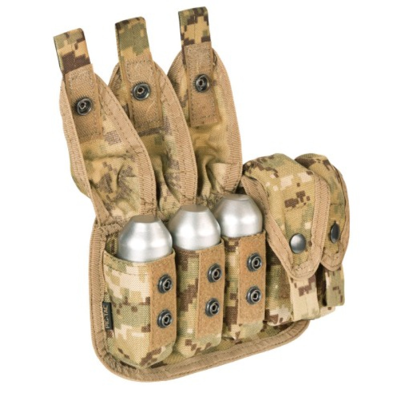 Підсумок для гранат ВІГ MOLLE SGLP-5 (Soviet Granade Laucher Pouch-5 pcs), АКЦІЯ, SOCOM camo
