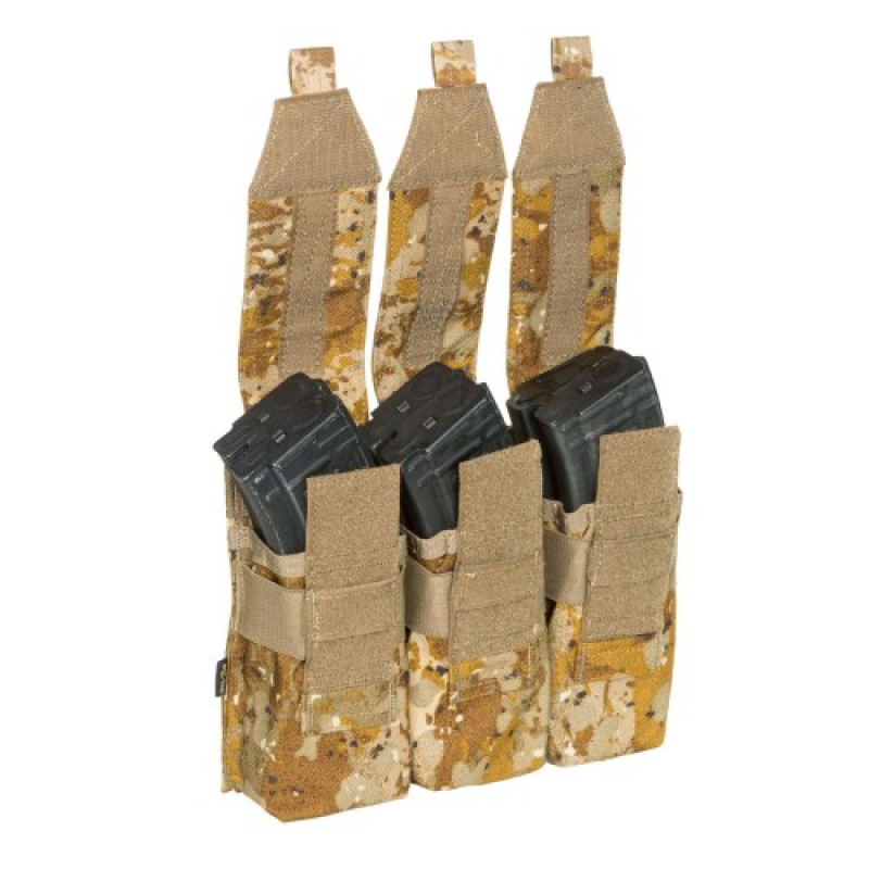 Підсумок для шести магазинів AK/M4 MOLLE AK-2х3P (AK double-triple mag pouch), АКЦІЯ, Камуфляж Жаба Степова