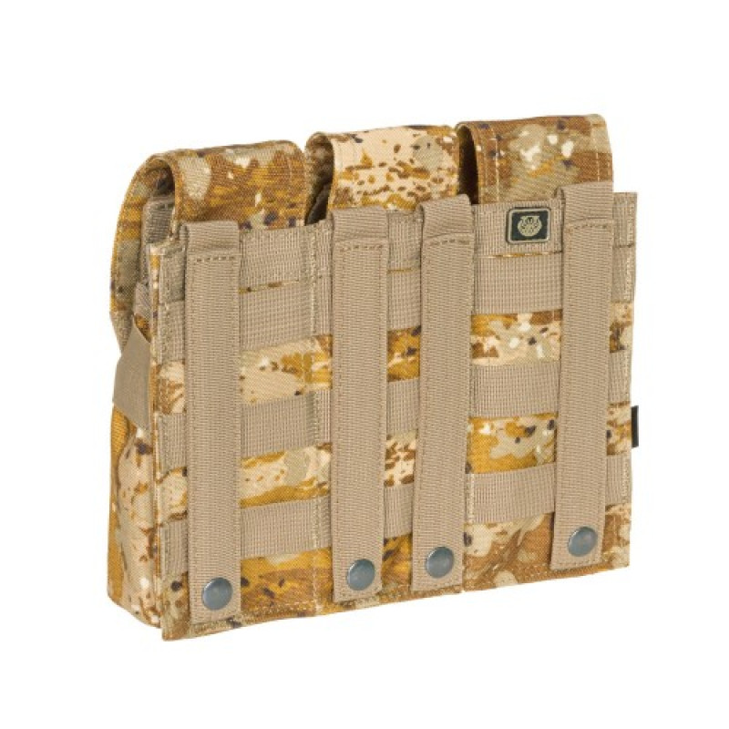 Підсумок для шести магазинів AK/M4 MOLLE AK-2х3P (AK double-triple mag pouch), АКЦІЯ, Камуфляж Жаба Степова