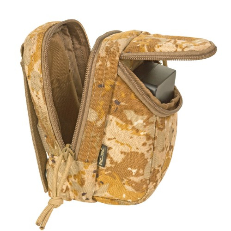 Підсумок малий для приладів спостереження MOLLE PBCP (Pers.Bin.Cam.Pouch), АКЦІЯ, Камуфляж Жаба Степова