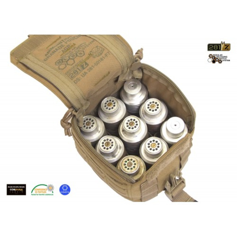 Підсумок польовий гранатний/універсальний M.U.B.S.AGP (Ammunition/Grenade Pouch) , Coyote Brown