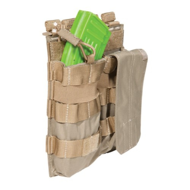 Результат тактичний для двох магазинів АК 5.11 AK Bungee/Cover Double, Sandstone