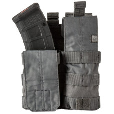 Подсумок тактический для двух магазинов АК 5.11 AK Bungee/Cover Double, Storm