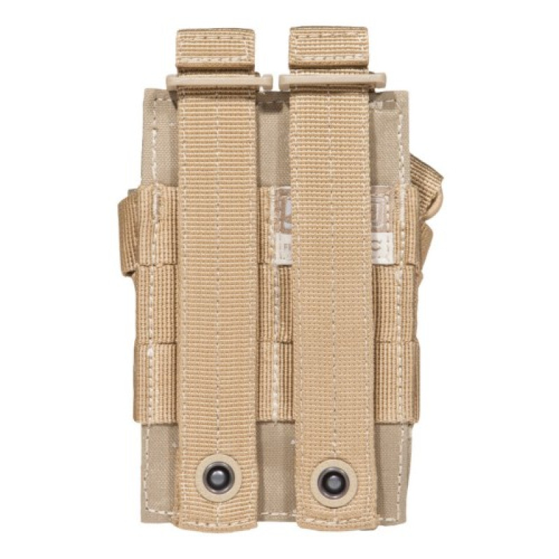 Подсумок тактический для двух пистолетных магазинов 5.11 Double Pistol Bungee/Cover, Sandstone