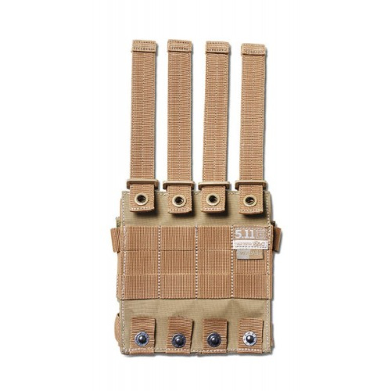 Подсумок тактический двойной для магазинов 5.11 AR BUNGEE COVER DBL MCM, Multicam