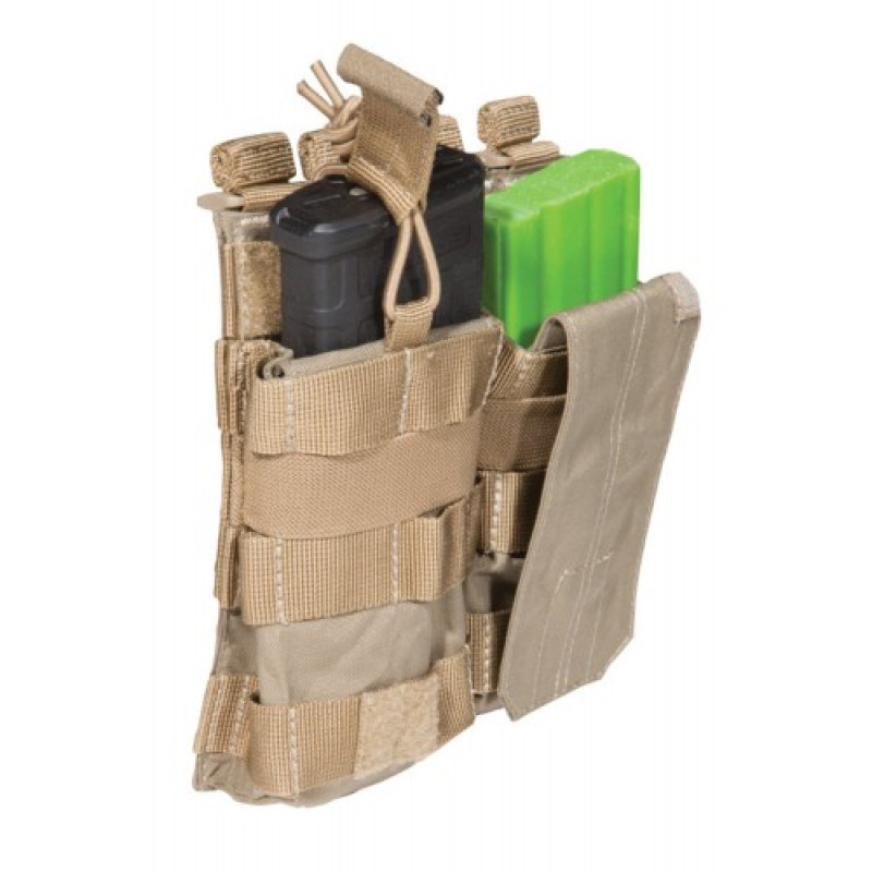 Подсумок тактический двойной для магазинов 5.11 AR Bungee/Cover Double, Sandstone