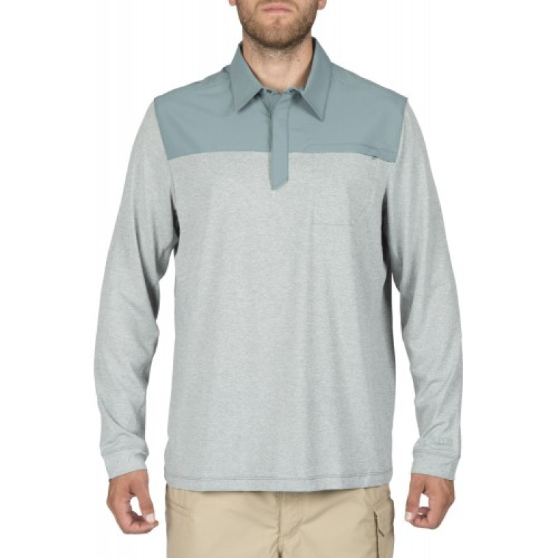 Поло-реглан 5.11 RAPID LS POLO, Silver Pine