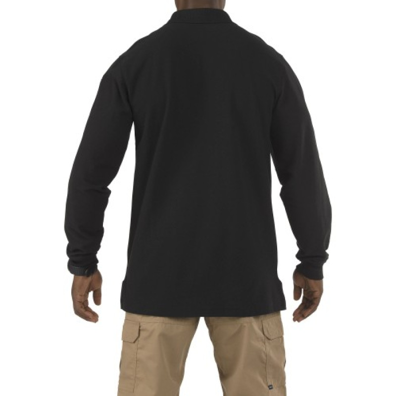 Поло с длинным рукавом 5.11 UTILITY LONG SLEEVE POLO Black