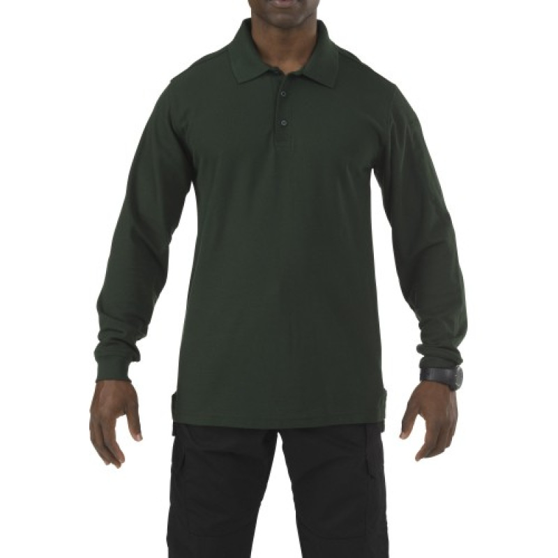Поло с длинным рукавом 5.11 UTILITY LONG SLEEVE POLO, L.E. Green