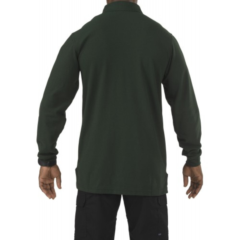 Поло с длинным рукавом 5.11 UTILITY LONG SLEEVE POLO, L.E. Green