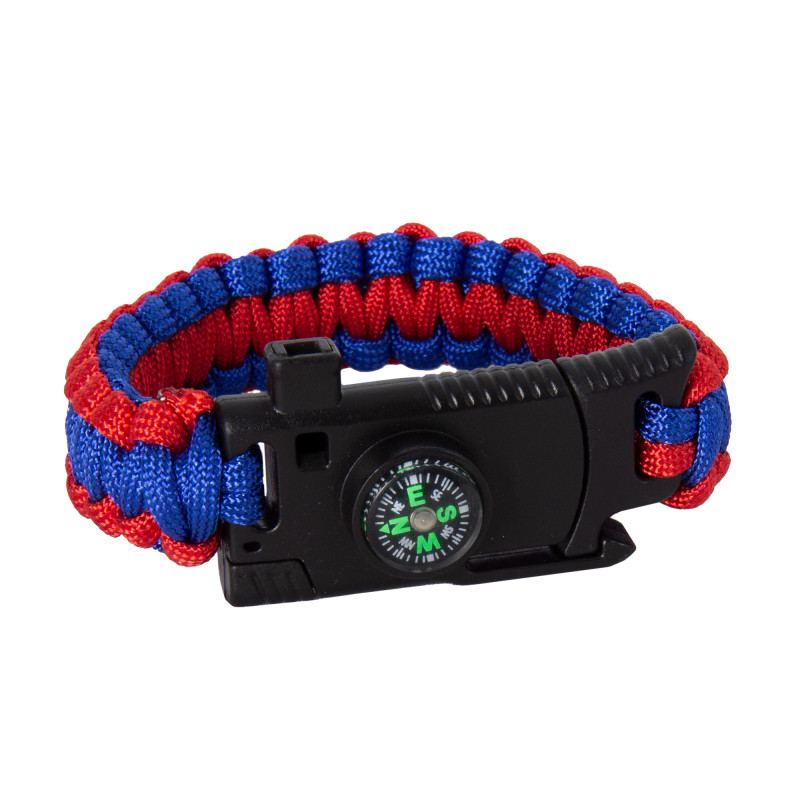 Браслет из паракорда "Cobra Survival Paracord Bracelet" арт. UA281-11111-RB