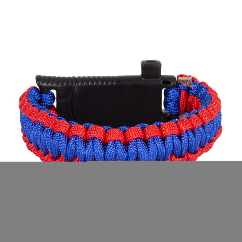 Браслет из паракорда "Cobra Survival Paracord Bracelet" арт. UA281-11111-RB