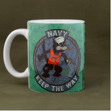 Кружка керамическая "NAVY"