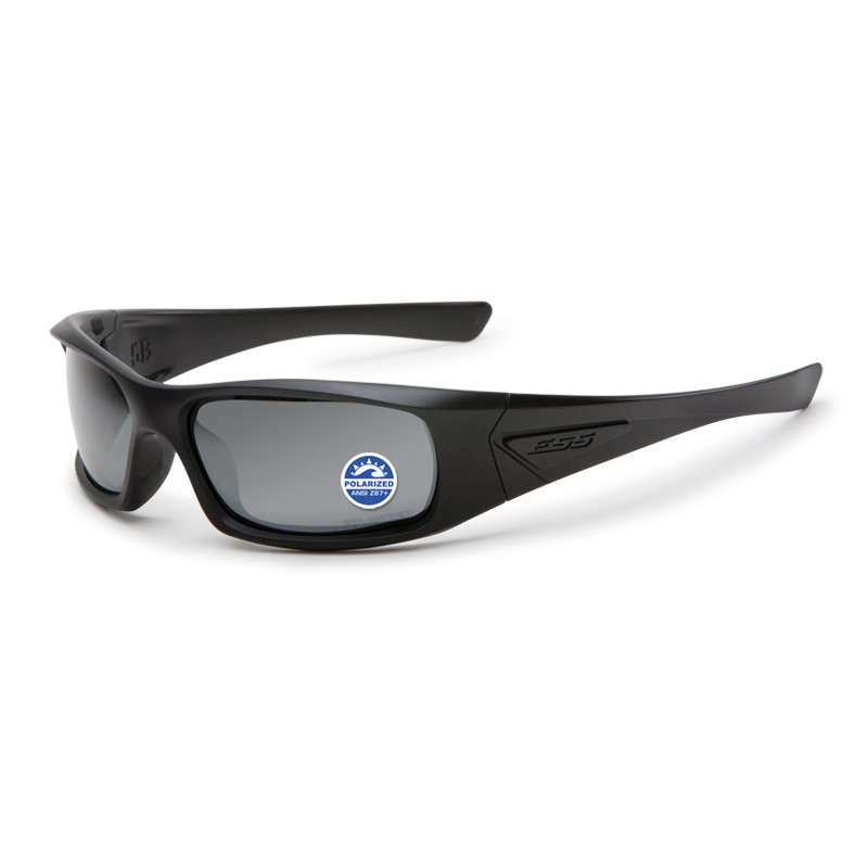 Окуляри захисні "ESS 5B (Black Frame Polarized Mirrored Gray Lenses)" арт. EE9006-03