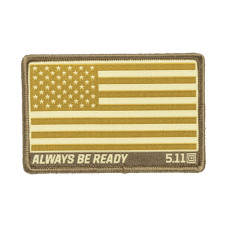 Нашивка 5.11 Tactical "USA Flag Woven Patch"