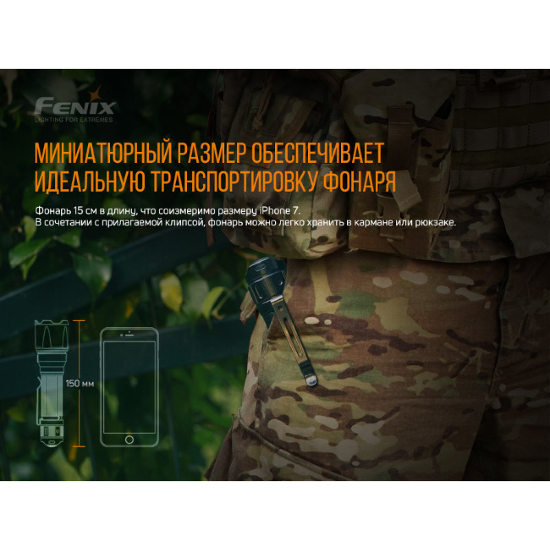 Фонарь ручной Fenix TK22 V2.0 арт. TK22V20