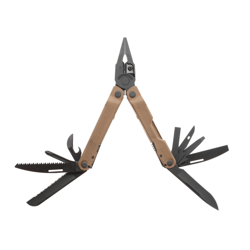 Мультиінструмент Leatherman "Rebar Coyote Standard" (нейлоновий чохол, картонна коробка) арт. 832406