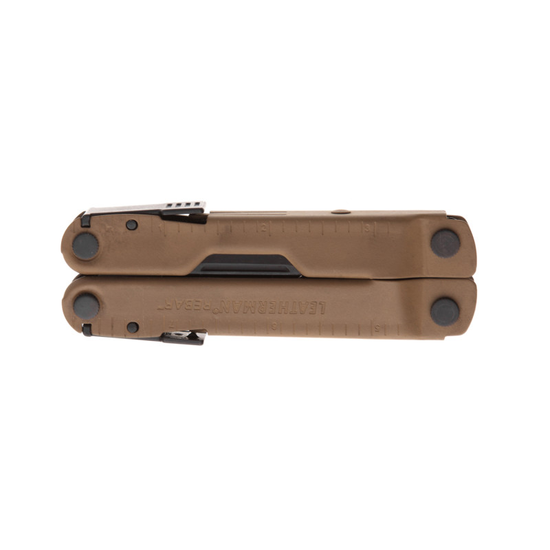 Мультиінструмент Leatherman "Rebar Coyote Standard" (нейлоновий чохол, картонна коробка) арт. 832406