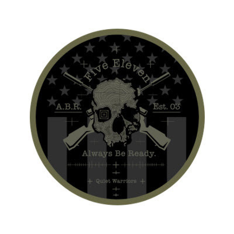 Нашивка 5.11 Tactical "Quiet Warrior USA Patch" арт. 92242-019