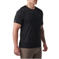 Футболка тактична потовідвідна 5.11 Tactical No Mercy PT-R Short Sleeve Top, Black