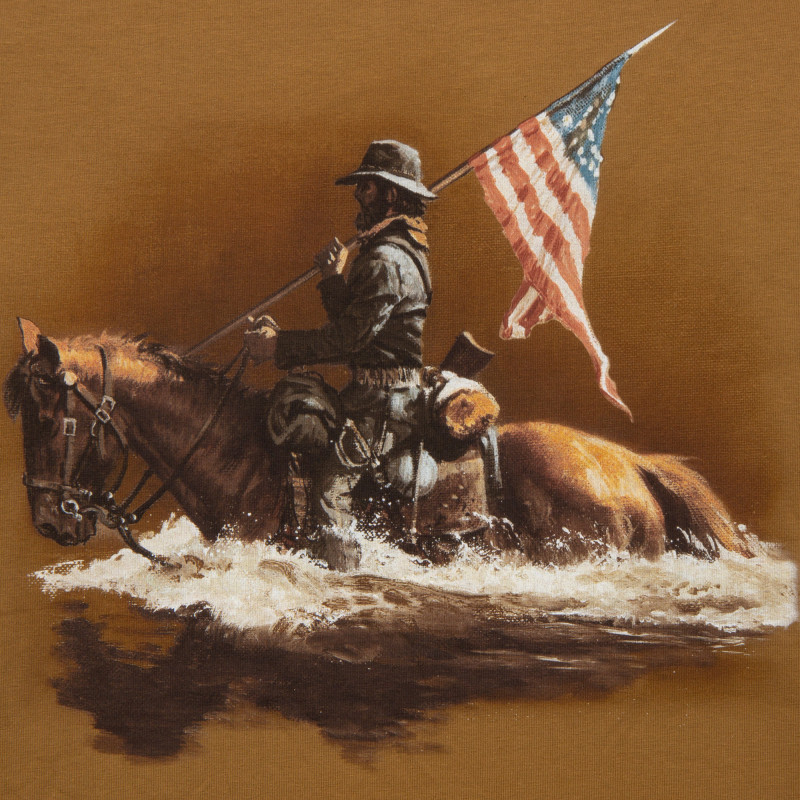 Футболка c рисунком "CAVALRY" арт. UA281-29891-CB-CAV