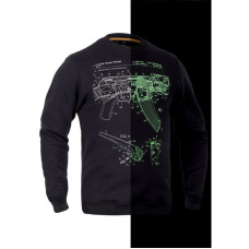 Світшот зимовий "AK-47 Rifle Legend" NightGlow Series