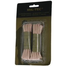 Шнурки Sturm Mil-Tec Shoe Laces Waxed (180 cm), Coyote