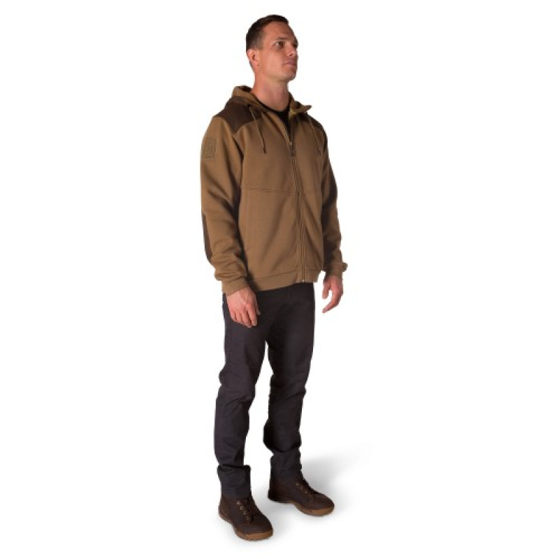 Реглан 5.11 Radar Fleece Half Zip, Kangaroo