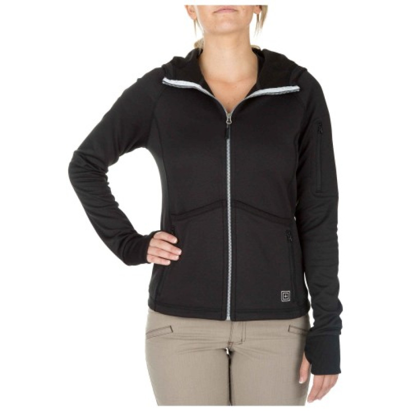 Реглан тактический женский 5.11 Horizon Hoodie 2.0, Black
