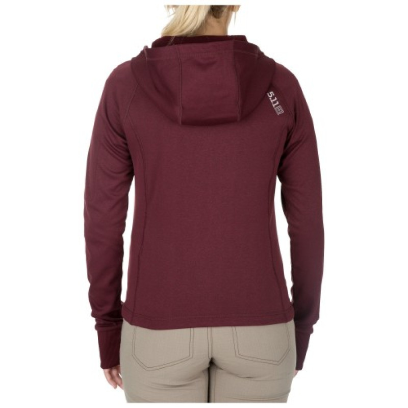 Реглан тактический женский 5.11 Horizon Hoodie 2.0, Black