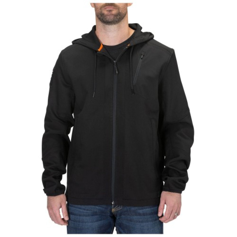Реглан тактический на молнии 5.11 Tactical. Rappel Jacket, Black