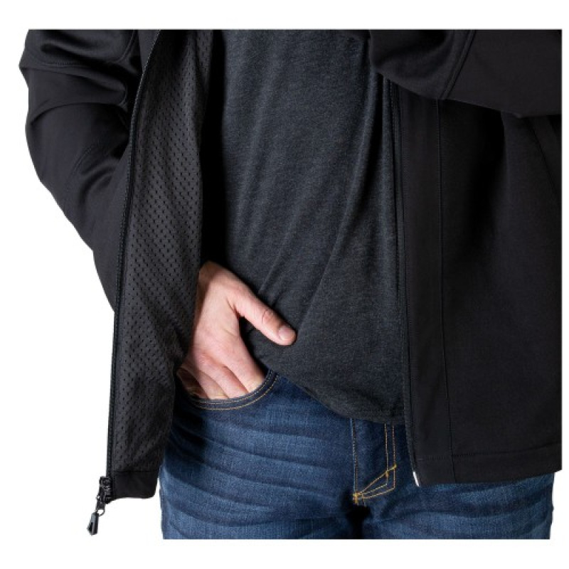 Реглан тактический на молнии 5.11 Tactical. Rappel Jacket, Black