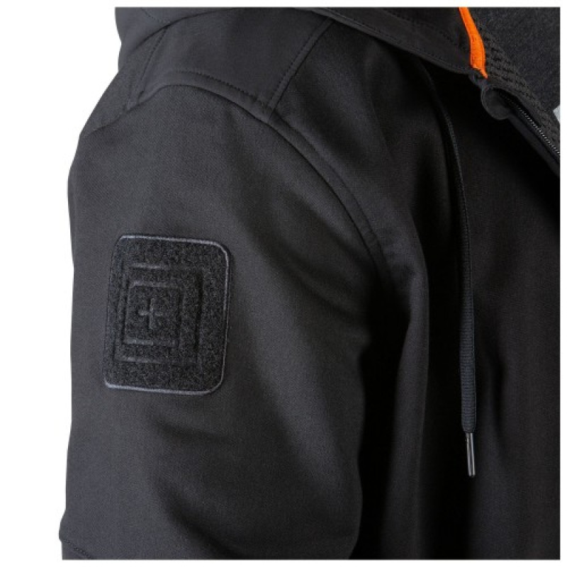 Реглан тактический на молнии 5.11 Tactical. Rappel Jacket, Black