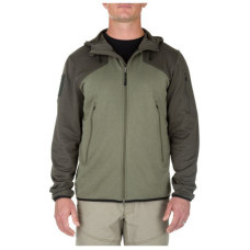 Реглан тактический на молнии с капюшоном 5.11 Reactor FZ Hoodie 2.0, Sage Green