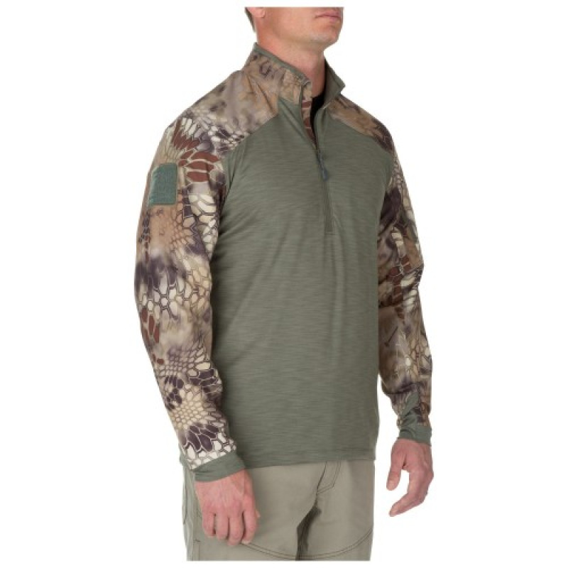 Рубашка боевая 5.11 Rapid Half Zip, Sage Green