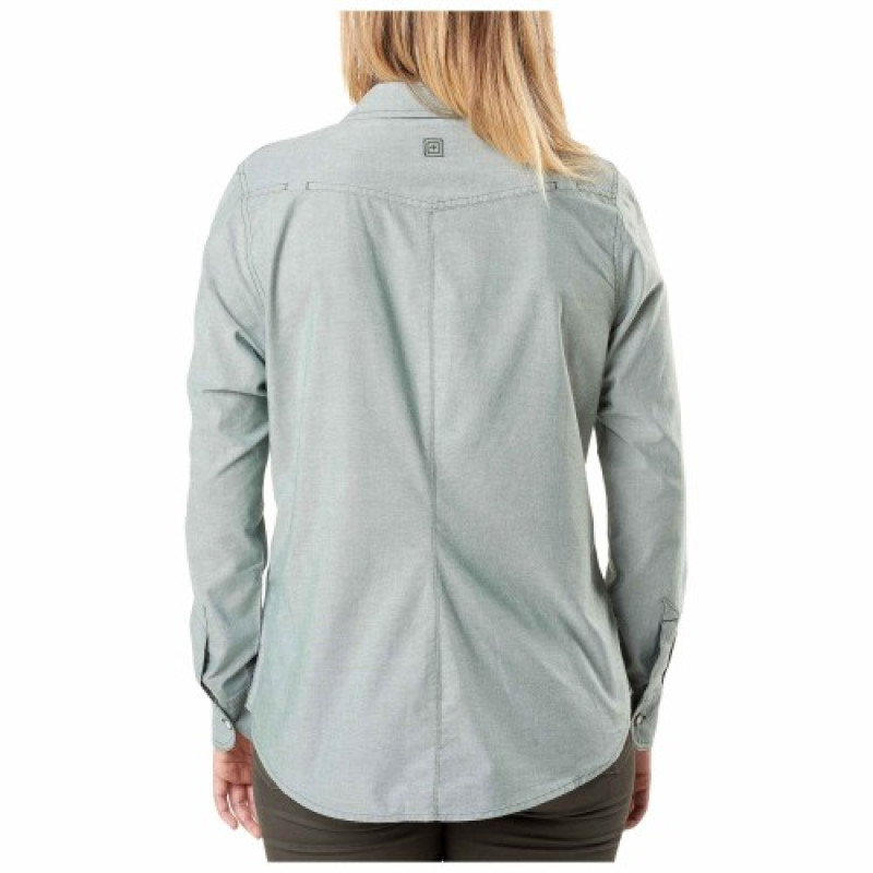 Рубашка женская тактическая 5.11 Athena Top, Thyme