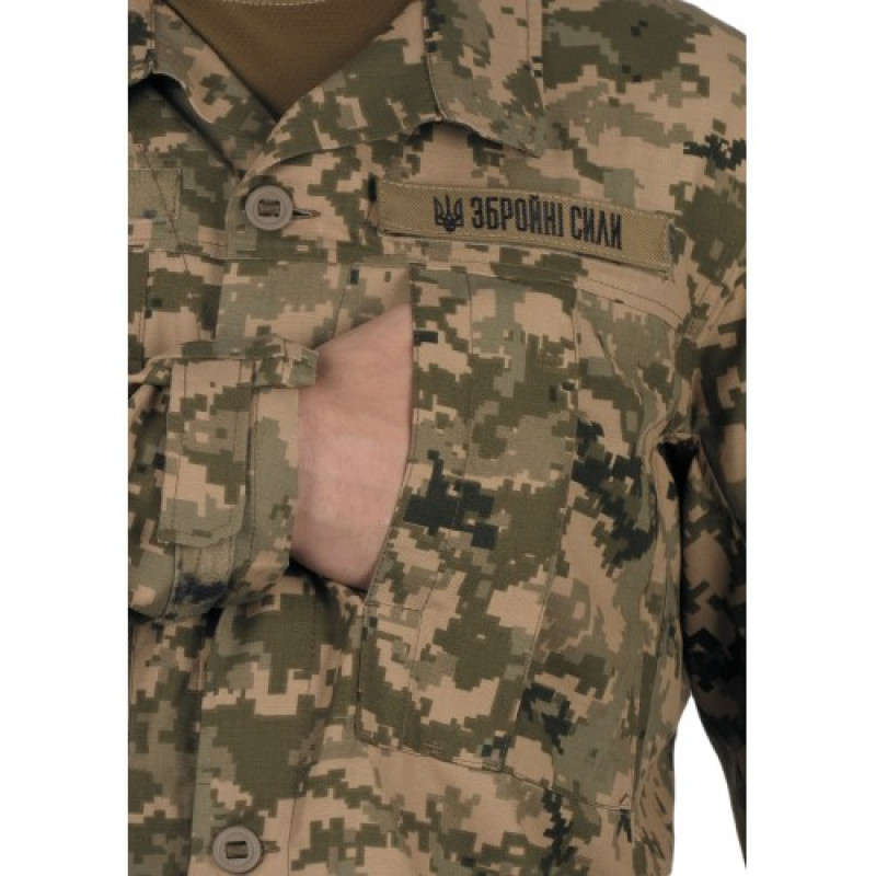 Рубашка полевая тропическая Ascetic Tropical , Ukrainian Digital Camo (MM-14)