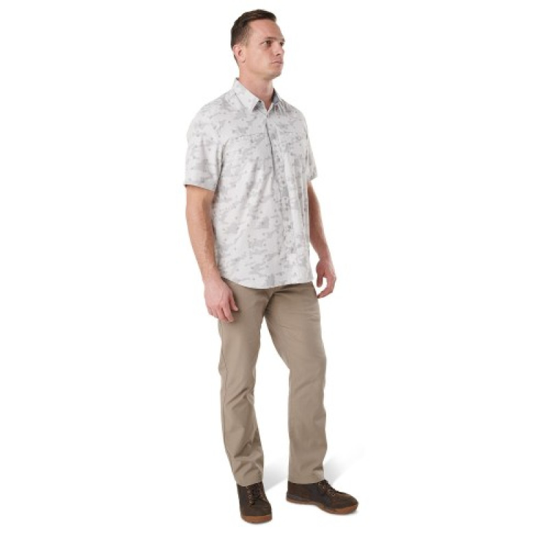 Рубашка с коротким рукавом 5.11 Crestline Camo Shirt, Pebble