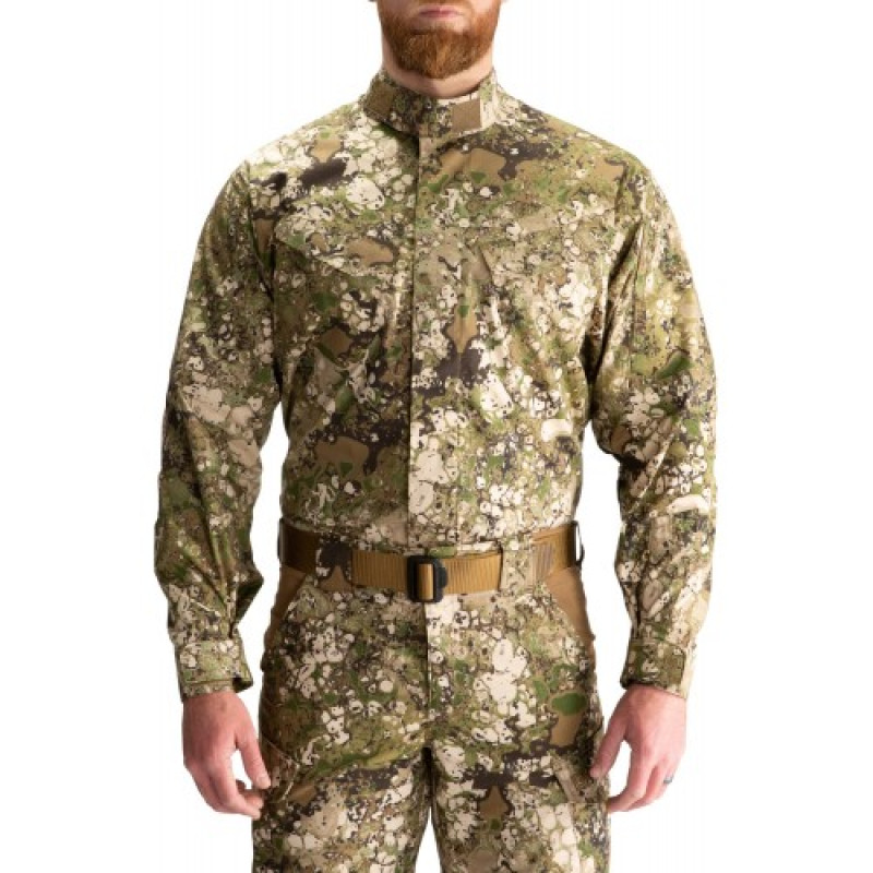 Сорочка тактична під бронежилет 5.11 GEO7™ Terrain STRYKE TDU® RAPID SHIRT, Terrain