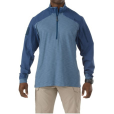 Рубашка тактическая под бронежилет 5.11 RAPID RESPONSE QUARTER ZIP, REGATTA
