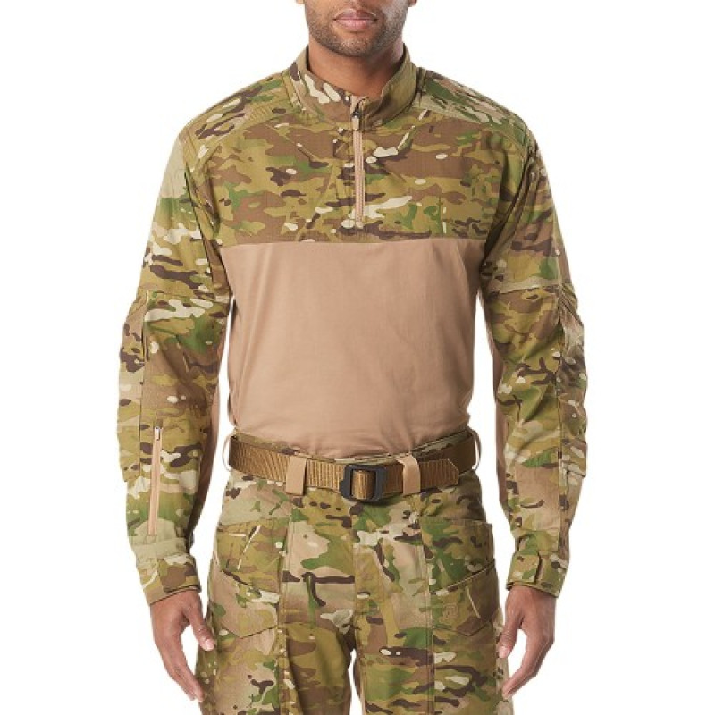 Рубашка тактическая под бронежилет 5.11 XPRT® MultiCam® Rapid Shirt, Multicam