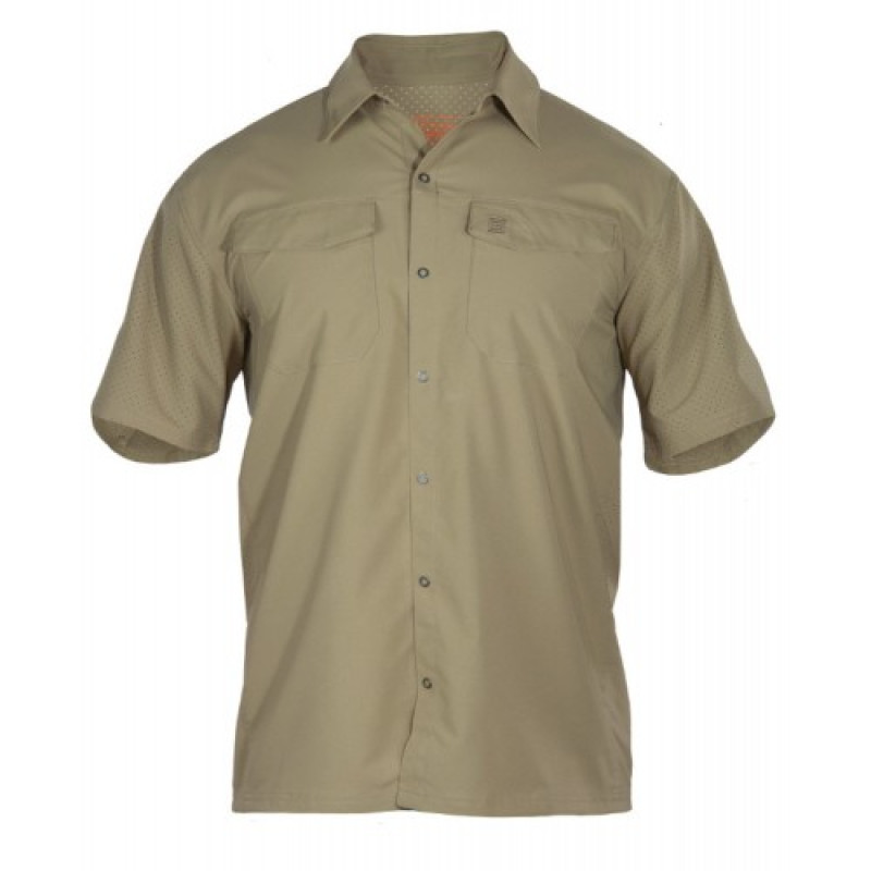 Рубашка тактическая с коротким рукавом 5.11 FREEDOM FLEX WOVEN S/S, Underbrush