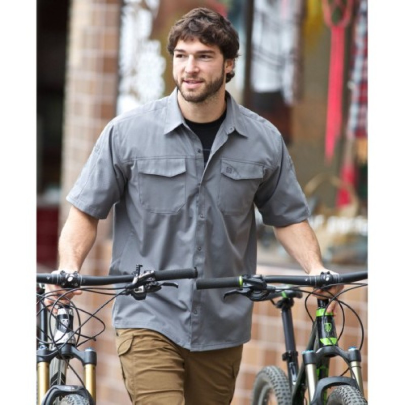 Рубашка тактическая с коротким рукавом 5.11 FREEDOM FLEX WOVEN S/S, Underbrush