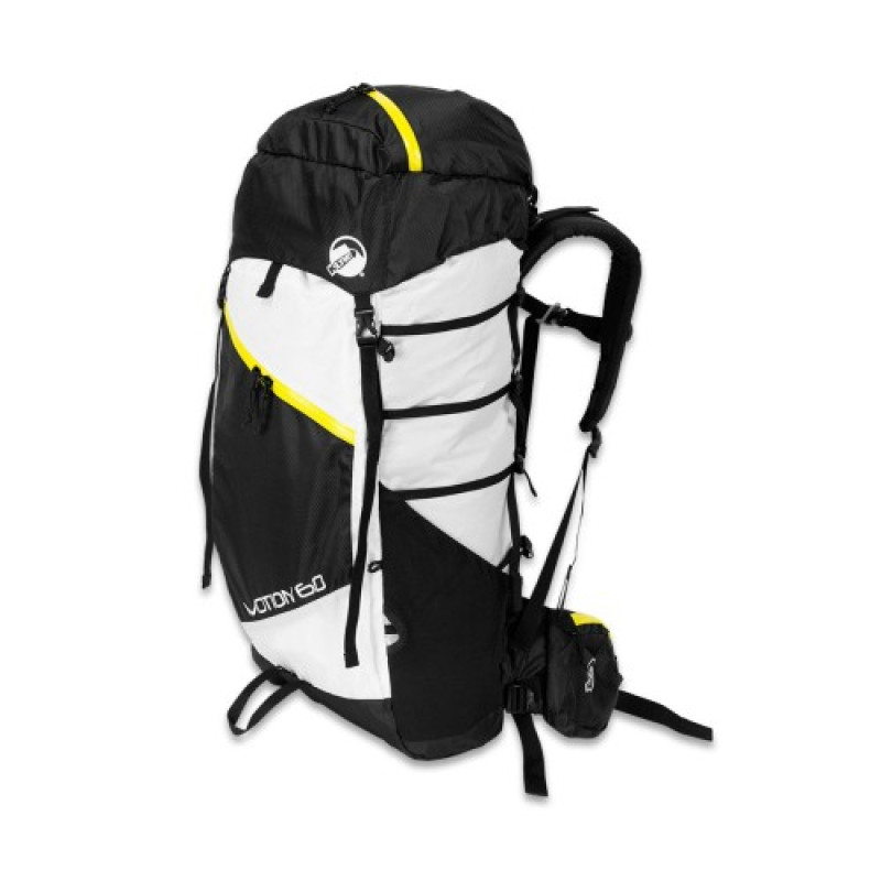 Рюкзак туристический Klymit Motion 60, Чёрный/белый