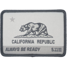 Шеврон 5.11 CA STATE BEAR PATCH, Double Tap